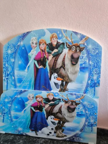 Cama Infantil Frozen - Princesas Elsa e Anna
