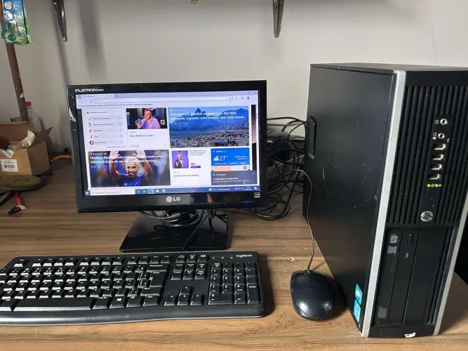 I5 hp top com ssd loja com garantia vários computadores 