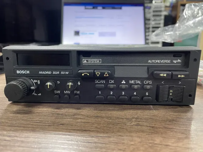Rádio Toca-fitas Bosch Madrid SQR 50W novo zero na caixa
