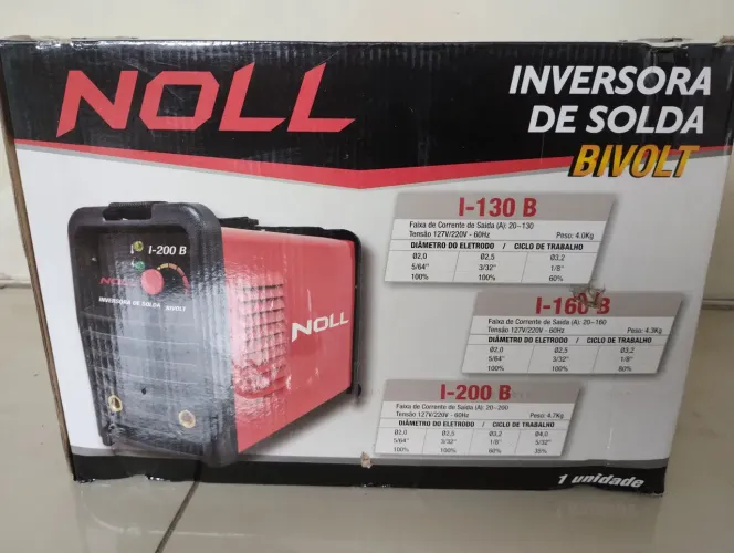 Inversora de Solda Bivolt Noll 200A