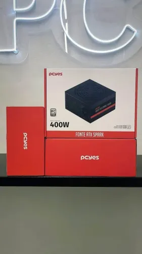 Fonte Gamer Spark 400w PFC ativo