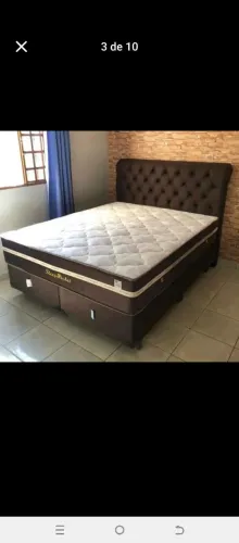 Cama Queem completa