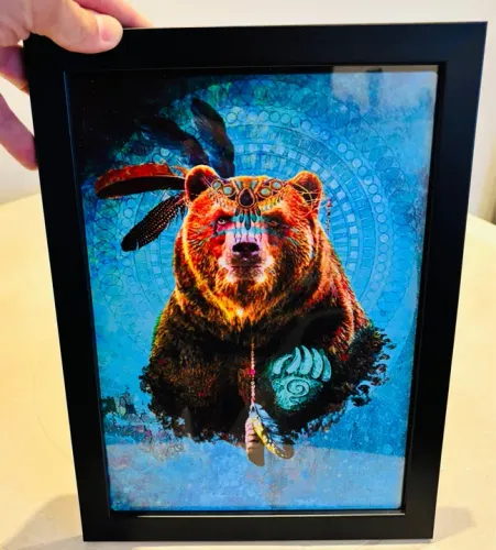 Quadro Decorativo Urso