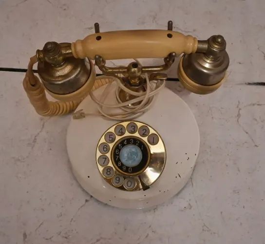 Telefone japonês antigo relíquia - Década de 60