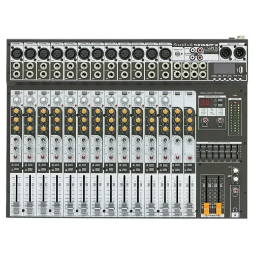 Mesa De Som SX-1602 FX USB - Soundcraft