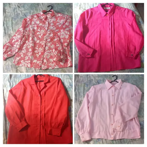 4 Camisas Femininas - Tamanho M 