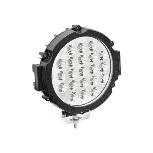 Farol De Led Auxiliar Worklight Redondo 17cm 21 Leds 63w