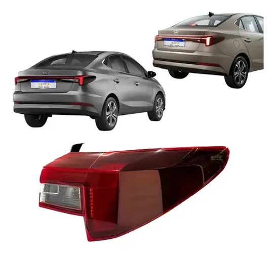 Lanterna Hyundai Hb20 Sedan 2023 2024 2025 C/led Canto Ld