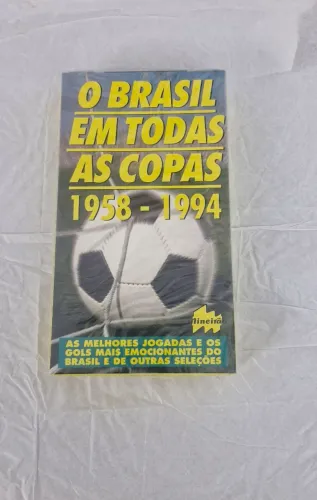 Fita VHS O Brasil Em Todas As Copas 1958-1994 - Rara Lacrada