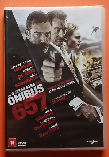 Dvd (Lacrado) O Sequestro do Ônibus 657 - Robert De Niro