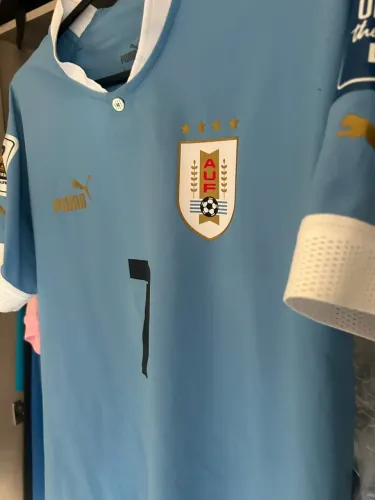 Camisa Uruguai Puma - Eliminatórias da Copa do Mundo - De La Cruz 7