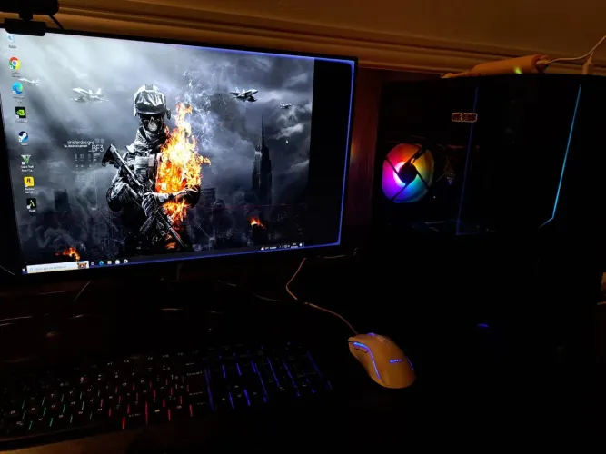 Pc Gamer Completo + Monitor de brinde 