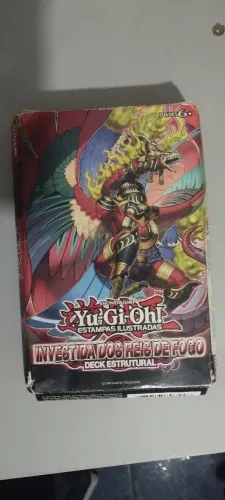 Yu-Gi-Oh! Deck Estrutural Investida dos Reis de Fogo Completo ? Konami