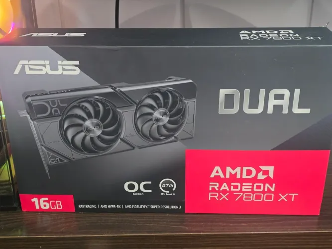 Placa de vídeo Rx 7800xt