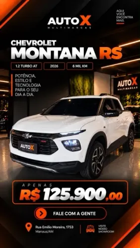 Chevrolet Montana RS 1.2 Turbo Flex 12V Aut. 2026