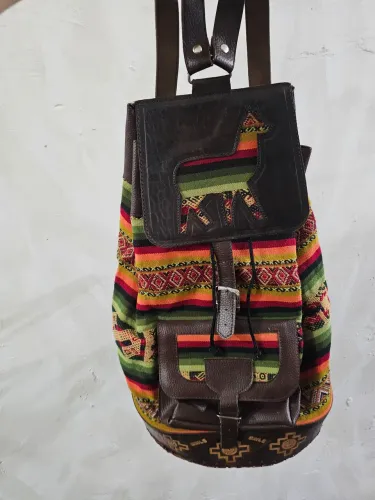 Mochila artesanal chileno Boho