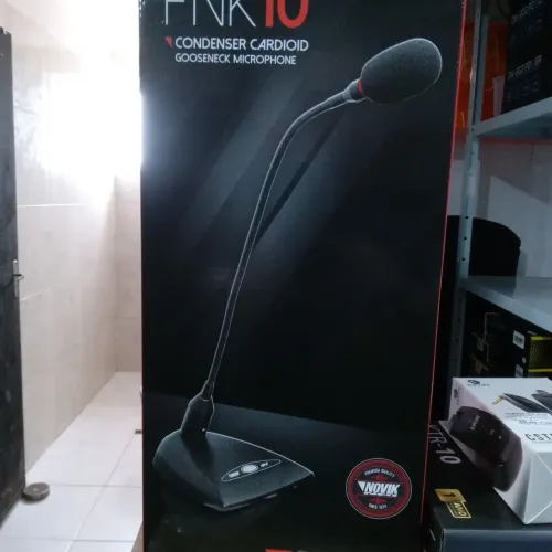 Microfone de mesa novinha fnk10 fanton phantom Power funcionando perfeitamente