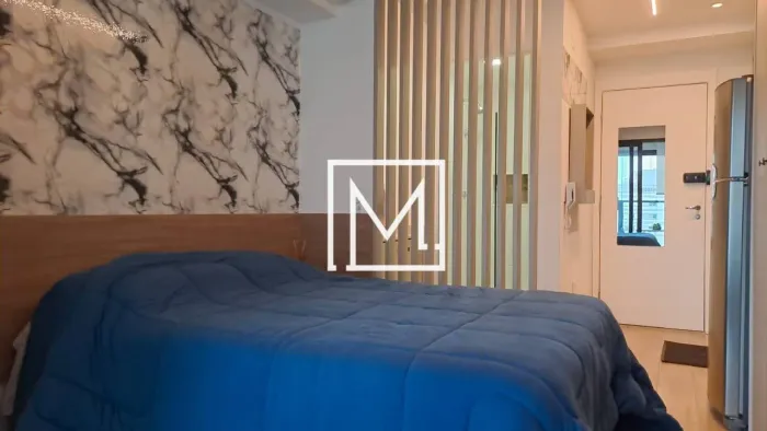 Studio 24 m² com varanda, mobiliado e lazer completo | 7 min do Metrô Vila Mariana | Venda