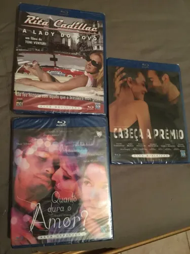 Blu-ray filmes Rita Cadillac Cabeça a Prêmio Quanto Dura o Amor - original