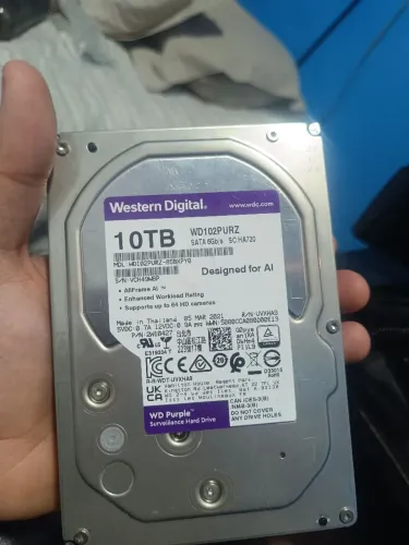 10tb hd hdd wd102purz