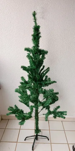 Árvore de Natal, 150 cm, vem com a caixa