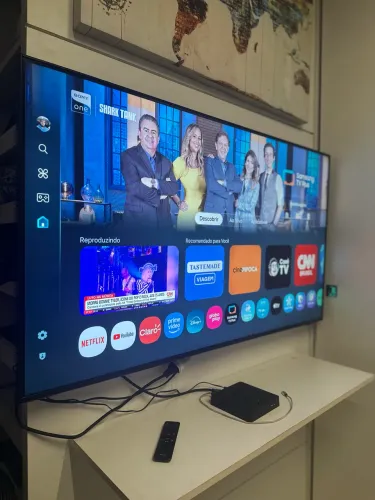 SMART TV 4K 50 POLEGADAS SAMSUNG COM ALEXA INTEGRADA