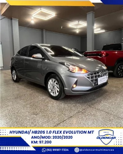 Hyundai HB20S Evolution 1.0 Flex 12V MEC 2020