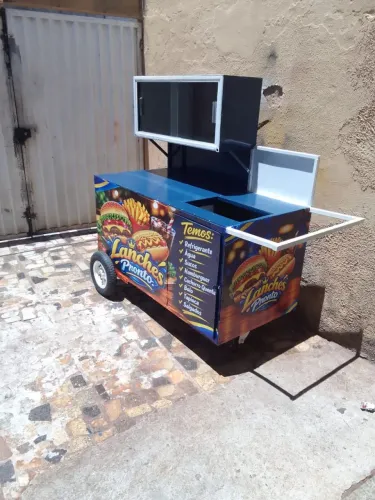 Carrinho de Lanche Novo