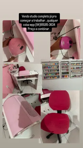 Vendo studio completo de unhas 