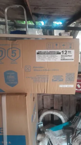Ar condicionado zerado 12 mil BTU com Alexia e wi-fi