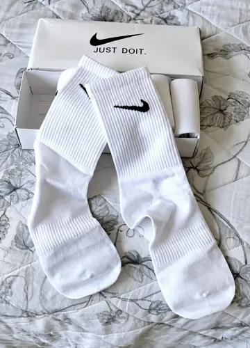 Kit com 5 meias cano alto Nike