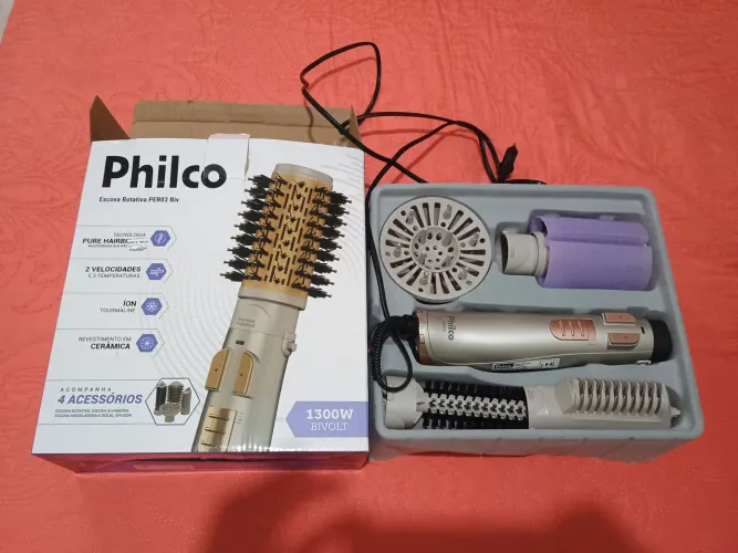 Escova rotativa Philco com difusor