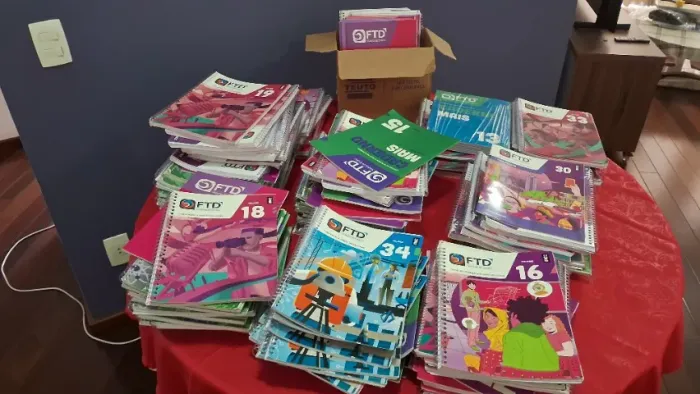 Lote Apostilas FTD - Ensino Médio - Algumas Lacradas