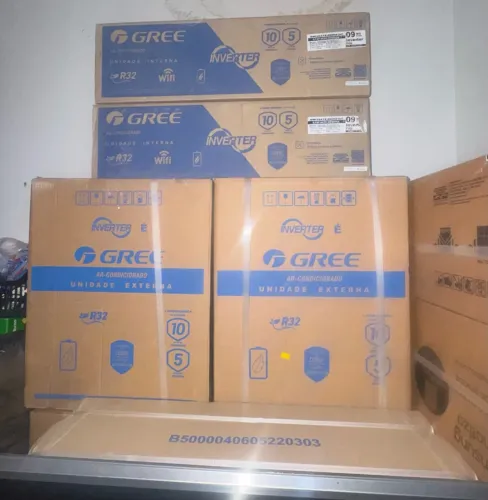 Ar condicionado Gree 9BTUs Inverter wifi