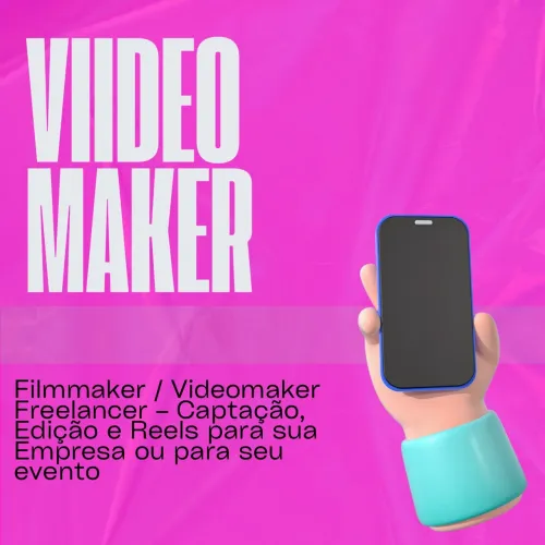 Videomaker Freelancer - Captação, Edição e Reels para sua Empresa ou para seu evento