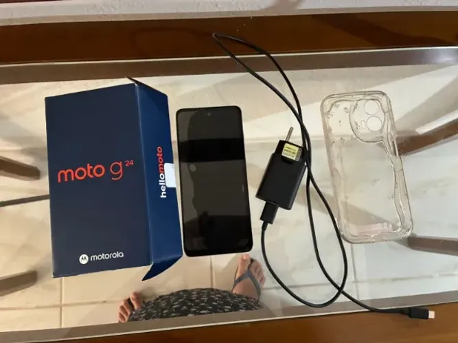 moto g24 usado 256gb rosa
