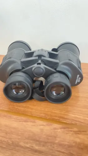 Binóculo Profissional Longo Alcance 20x50 Portátil Retrátil Super Potente com Lentes