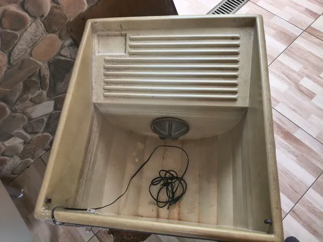 TANQUINHO DE CIMENTO ELÉTRICO COM MOTOR