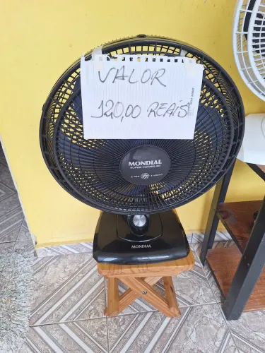 Ventilador mondial 40 cm. Obs eu pego o seu com defeito mas torna da sua parte!