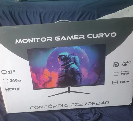 Monitor 27p 240hz curvo