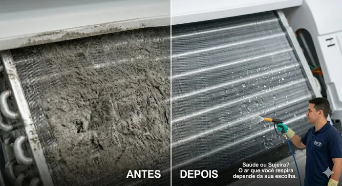 Limpeza de ar-condicionado Belém Pará