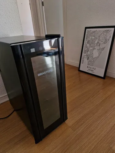 Adega Climatizada Brastemp 12 Garrafas All Black 110V - Painel Touch