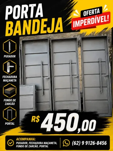 Porta bandeja R$450