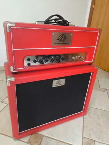 Amplificador Valvulado Acedo 296 - 30w cabeçote e caixa 1x12