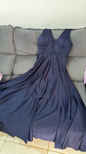 Vestido festa azul