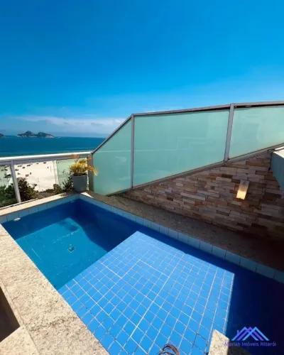 Barra da Tijuca - Excelente Cobertura Frente Mar!!!