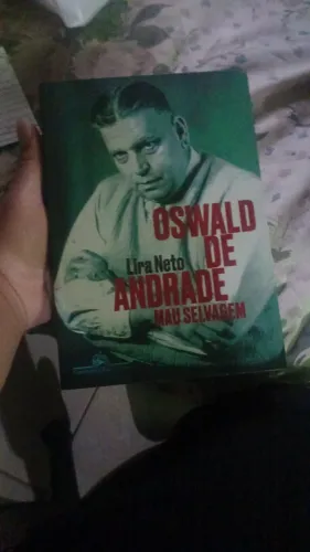 Livro oswald de Andrade mau selvagem novo e lacrado