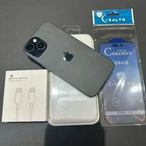 iPhone 15 128GB Preto! Impecável! Com caixa! Acc cartão!