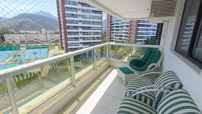 BARRA DA TIJUCA COBERTURA DUPLEX AV. PREFEITO DULCIDIO CARDOSO, OTIMA VISTA LIVRE, 3 QUART