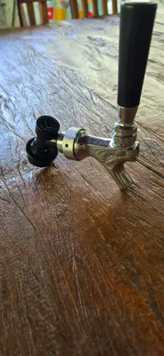 Torneira Americana Chopp Ball Lock para Post Mix